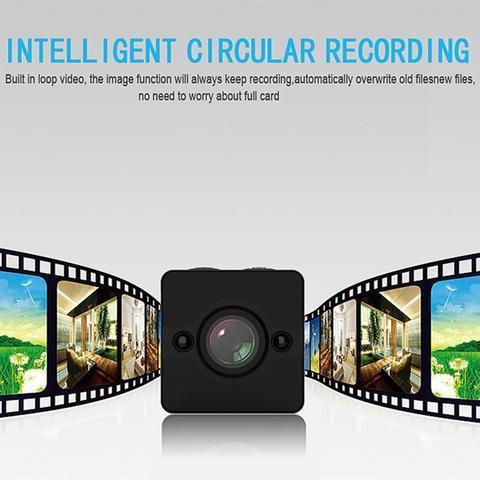 La Plus Petite Mini-Caméra Dvr 1080P Au Monde-Objectif Grand Angle