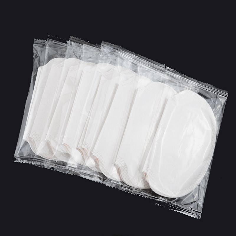 Tampons De Sueur Pour Aisselles En Coton Désodorisant, 50 Paires