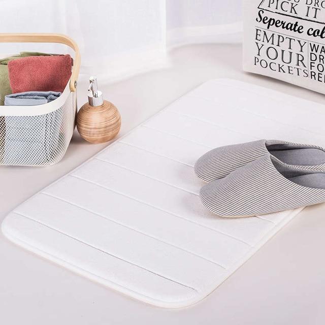 Tapis De Salle De Bain En Mousse Viscoélastique Antidérapant