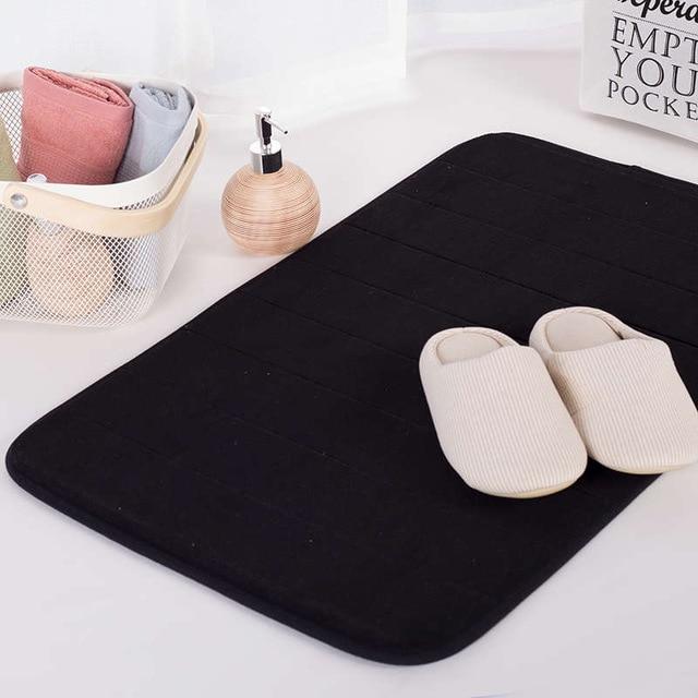 Tapis De Salle De Bain En Mousse Viscoélastique Antidérapant