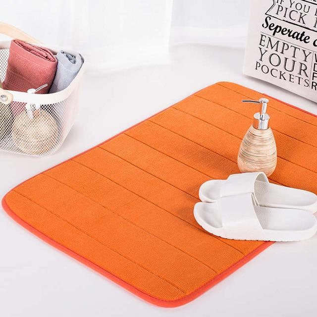 Tapis De Salle De Bain En Mousse Viscoélastique Antidérapant