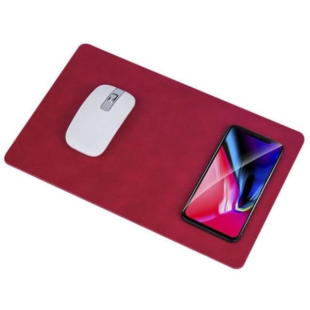 Tapis De Souris De Chargement Sans Fil Qi