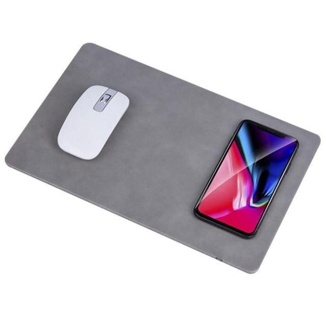 Tapis De Souris De Chargement Sans Fil Qi