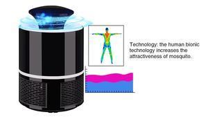 Trappeur Mosquito Usb-Led Bug Zapper Electrique