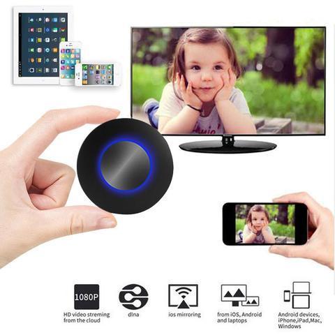 Voiture Auto Media Dlna Miracast Airplay Écran Enrouleur Bâton Tv
