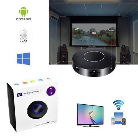 Voiture Auto Media Dlna Miracast Airplay Écran Enrouleur Bâton Tv