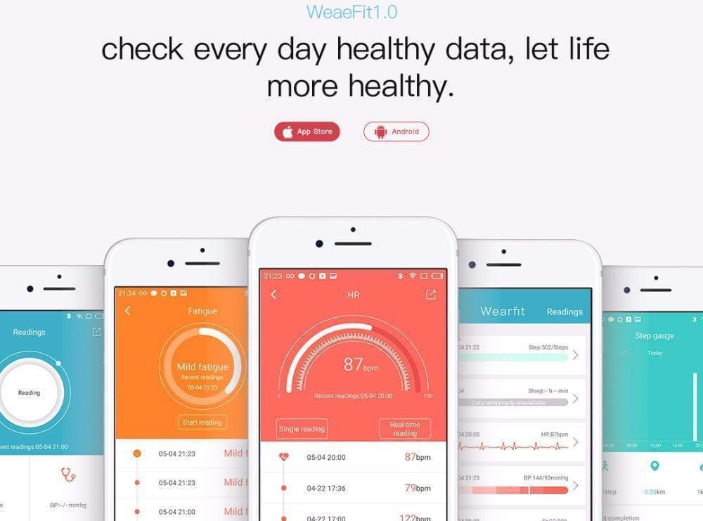 Fitness Tracker Étanche-Montre Intelligente-Bracelet Intelligent