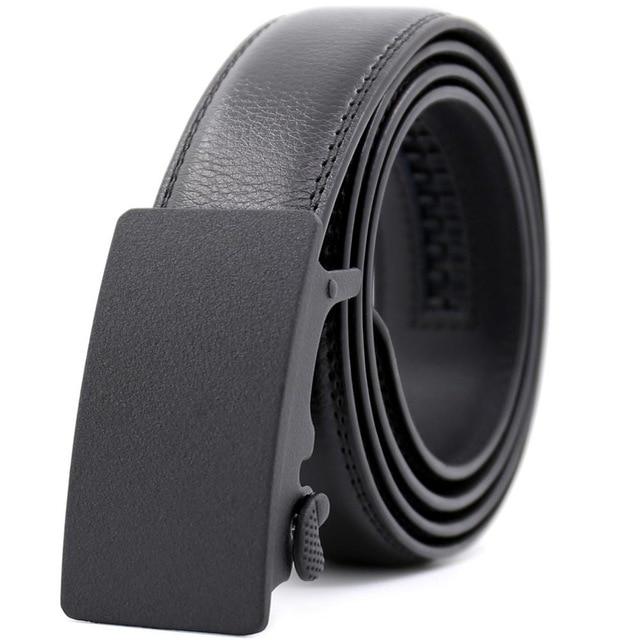 Ceinture En Cuir À Mécanisme De Boucle Réglable Pour Homme
