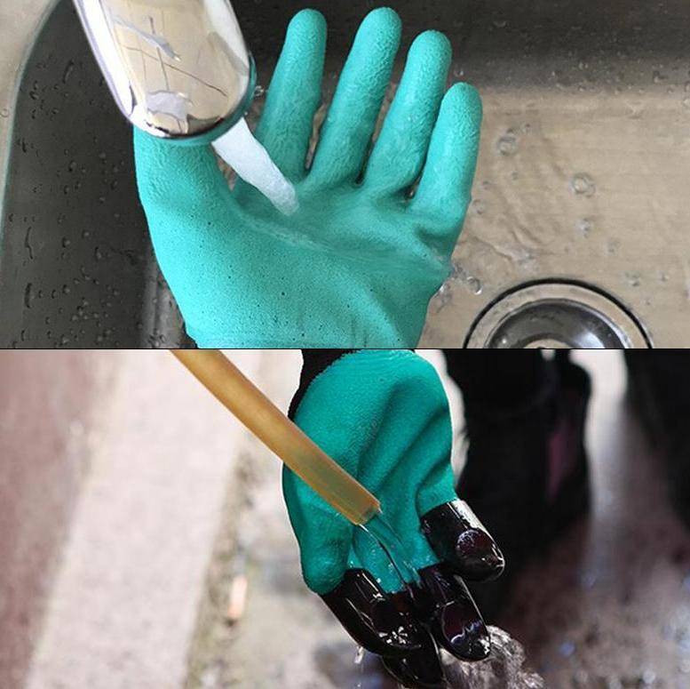 Gants De Jardin Avec Des Griffes Du Doigt
