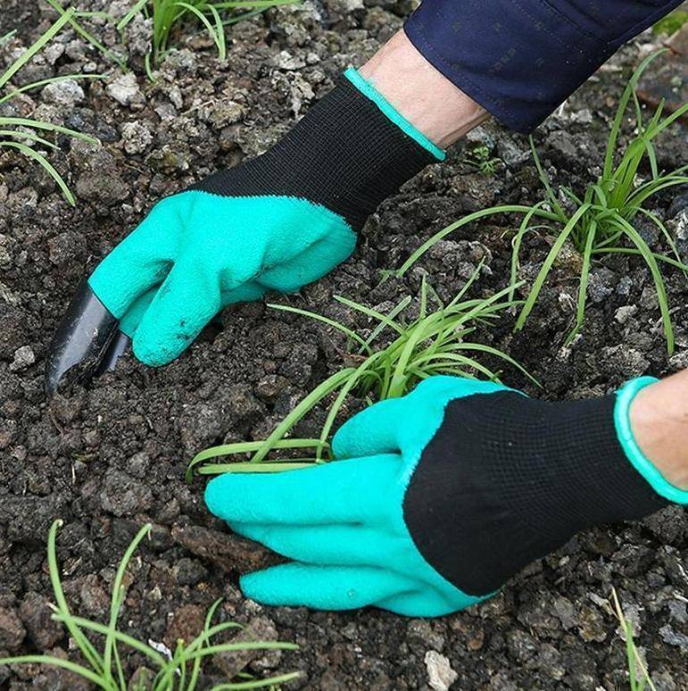 Gants De Jardin Avec Des Griffes Du Doigt