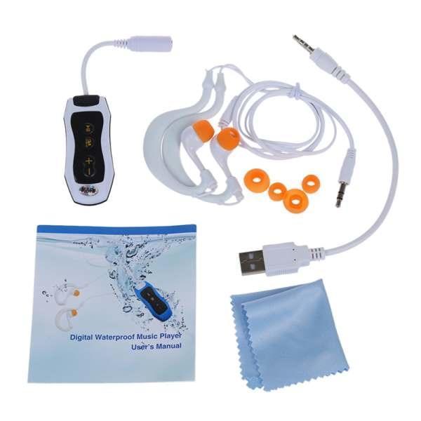 Lecteur Mp3 Étanche Casque De Natation Sous-Marine Lecteur De Musique Et De Radio