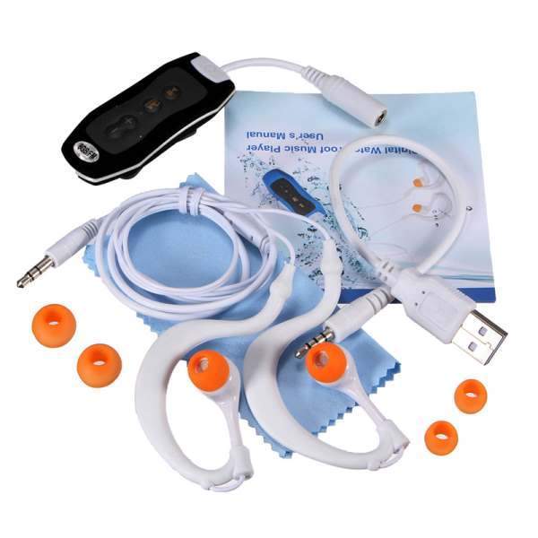 Lecteur Mp3 Étanche Casque De Natation Sous-Marine Lecteur De Musique Et De Radio