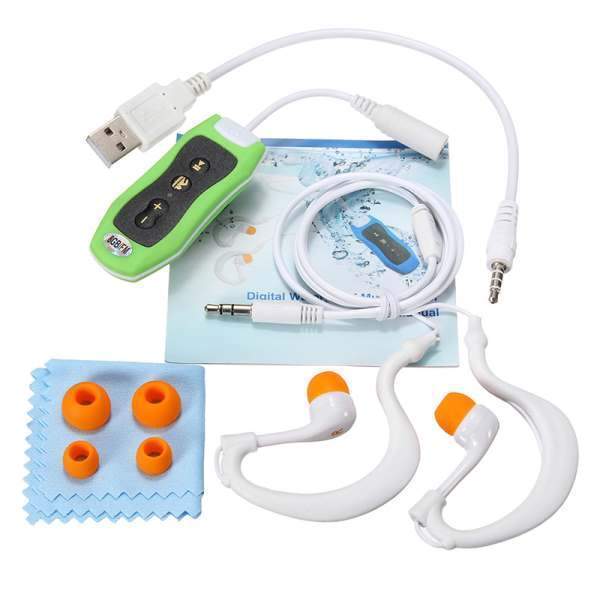 Lecteur Mp3 Étanche Casque De Natation Sous-Marine Lecteur De Musique Et De Radio