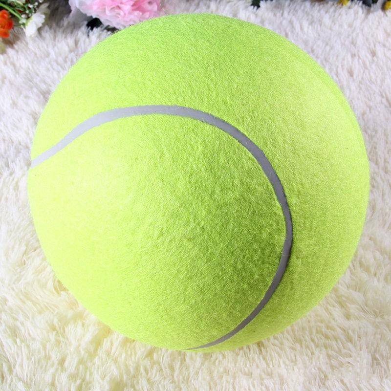 Jouet Géant De Balle De Tennis Pour Chien À Mâcher