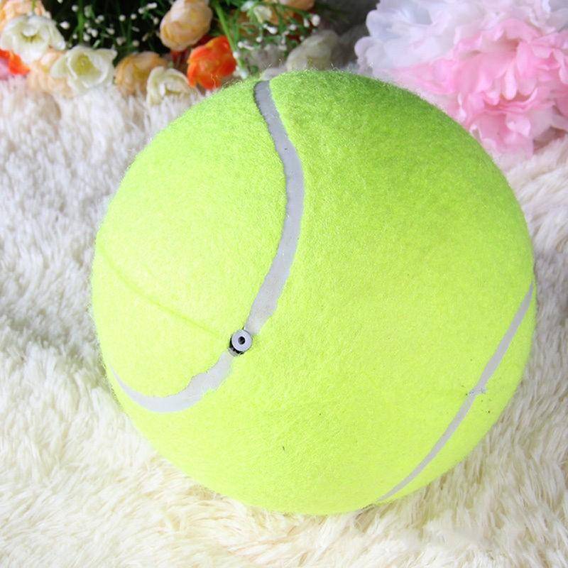 Jouet Géant De Balle De Tennis Pour Chien À Mâcher