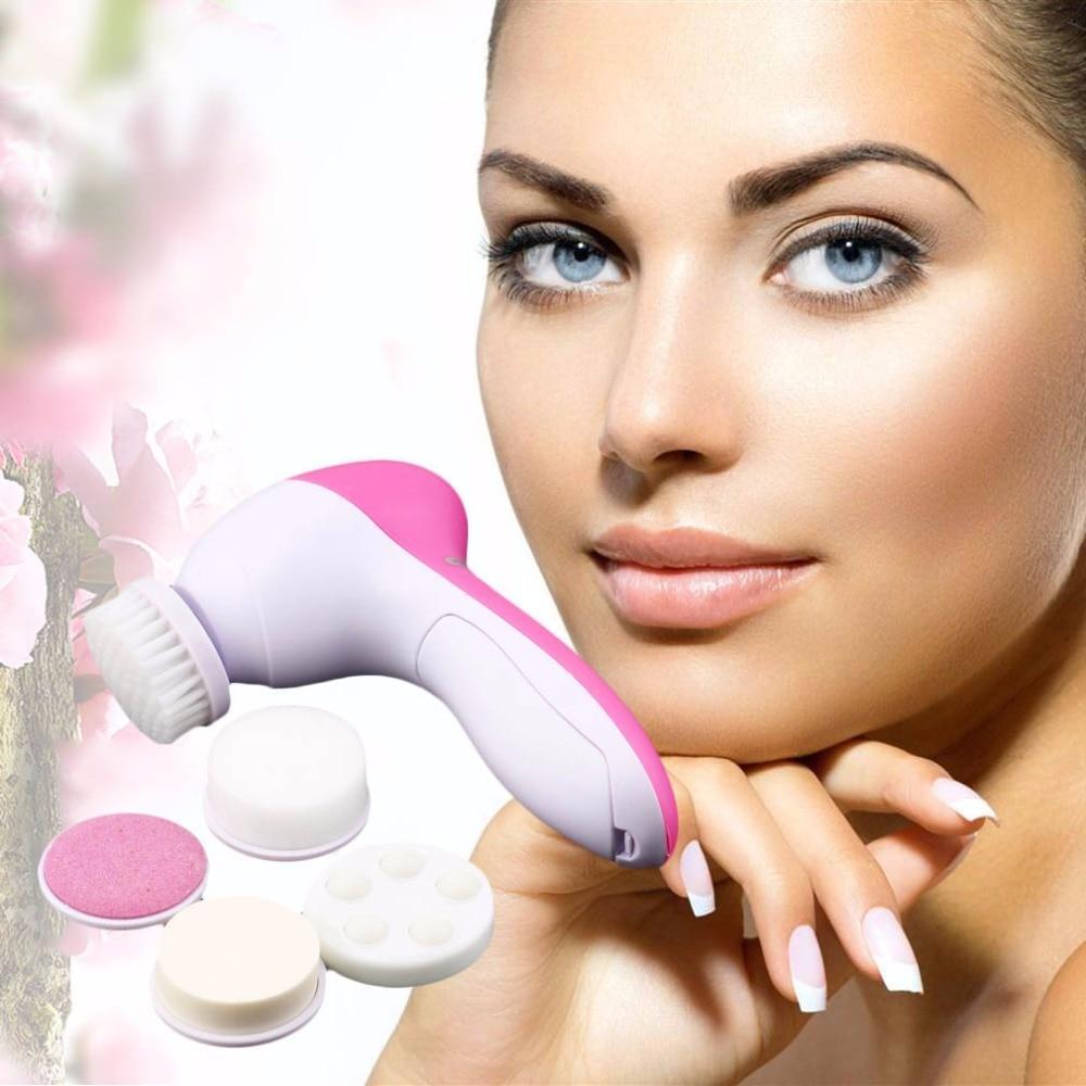Brosse Électrique Nettoyante Pour Le Visage 5 En 1