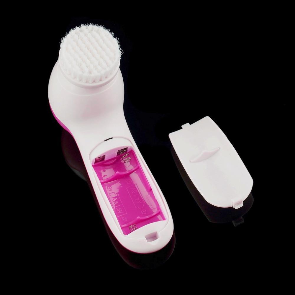 Brosse Électrique Nettoyante Pour Le Visage 5 En 1