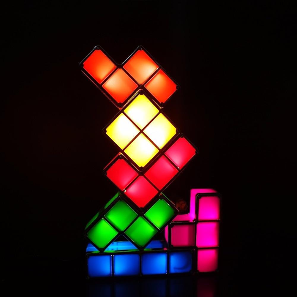 Lampe De Bureau Tetris Empilable Bricolage