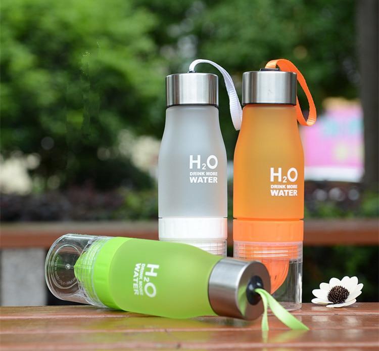 Bouteille D'Eau Pour Infusion De Fruits H2O 650Ml