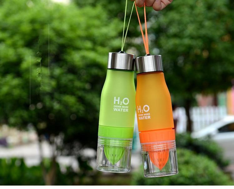 Bouteille D'Eau Pour Infusion De Fruits H2O 650Ml