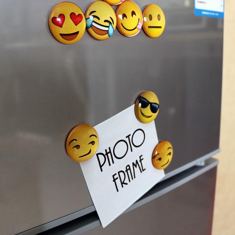 Smiley Emoji Aimant De Réfrigérateur