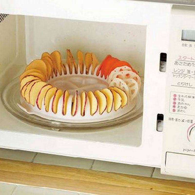Outils De Pâtisserie De Fabricant De Croustilles De Pomme De Terre De Micro-Onde