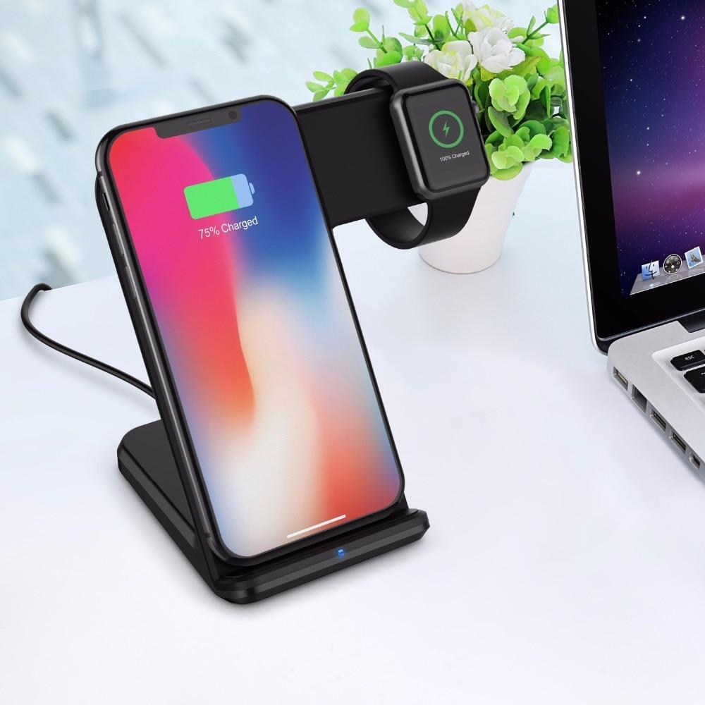 Pad De Chargeur Sans Fil 2 En 1
