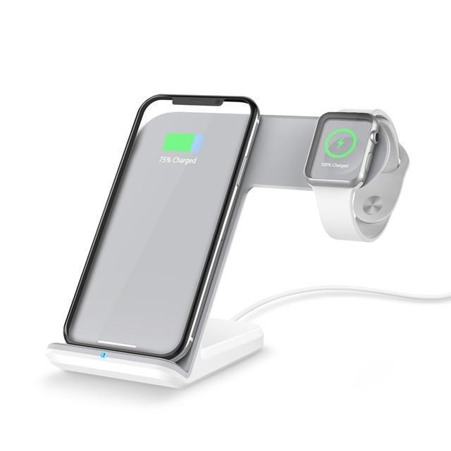 Pad De Chargeur Sans Fil 2 En 1