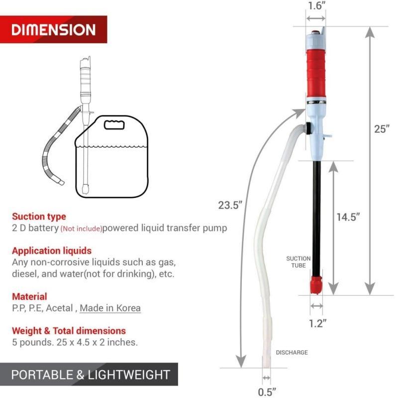 Pompe De Transfert De Liquide Électrique