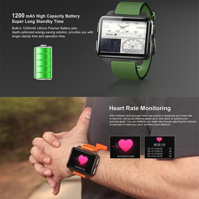 2.2 "Smartwatch Android Core Ip Screen 1 Go/16Go Ips