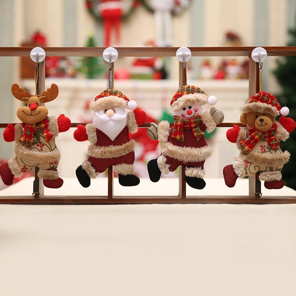 Ornements De Noël Cadeau De Noël Arbre De Bonhomme De Neige Du Père Noël