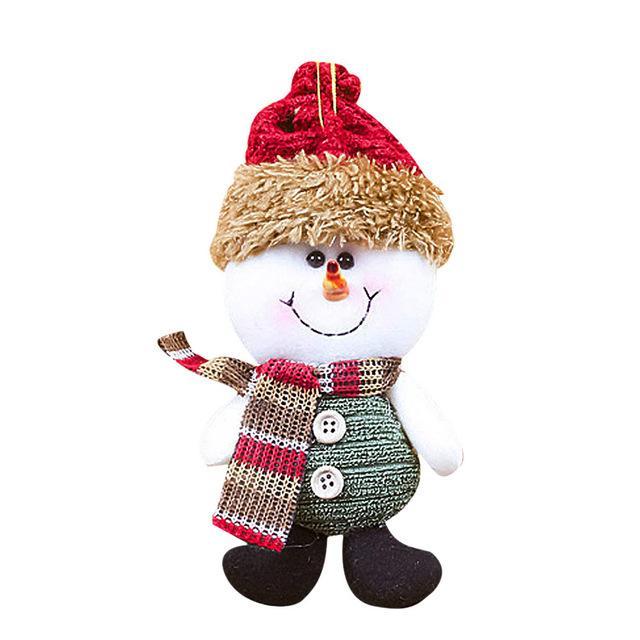 Ornements De Noël Cadeau De Noël Arbre De Bonhomme De Neige Du Père Noël