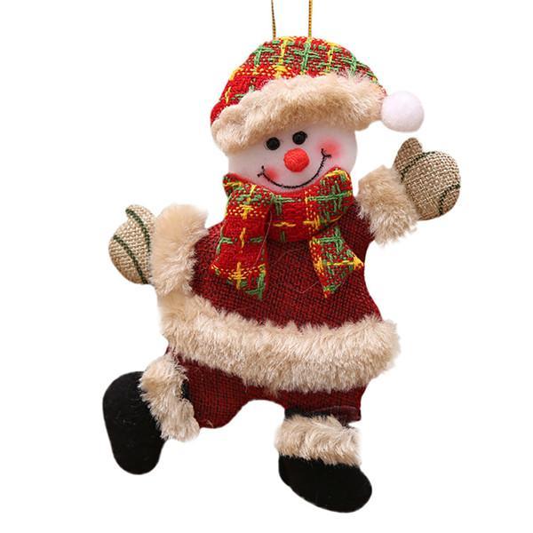 Ornements De Noël Cadeau De Noël Arbre De Bonhomme De Neige Du Père Noël