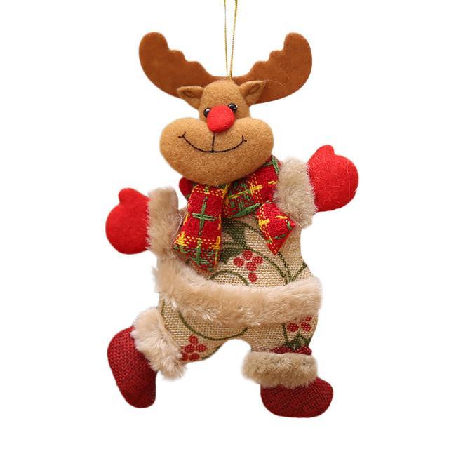 Ornements De Noël Cadeau De Noël Arbre De Bonhomme De Neige Du Père Noël