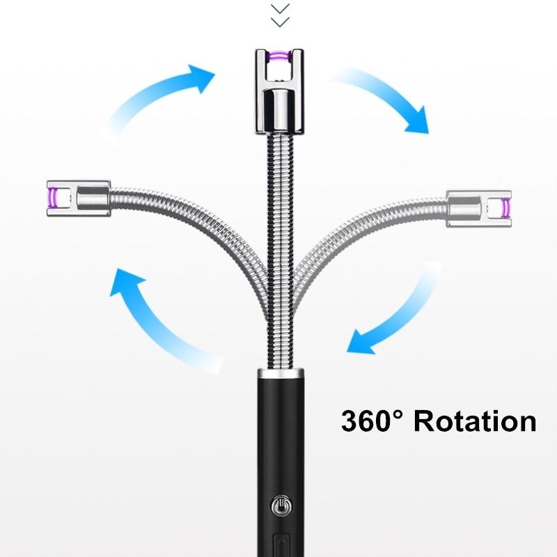 Briquet Usb Électrique Flexible