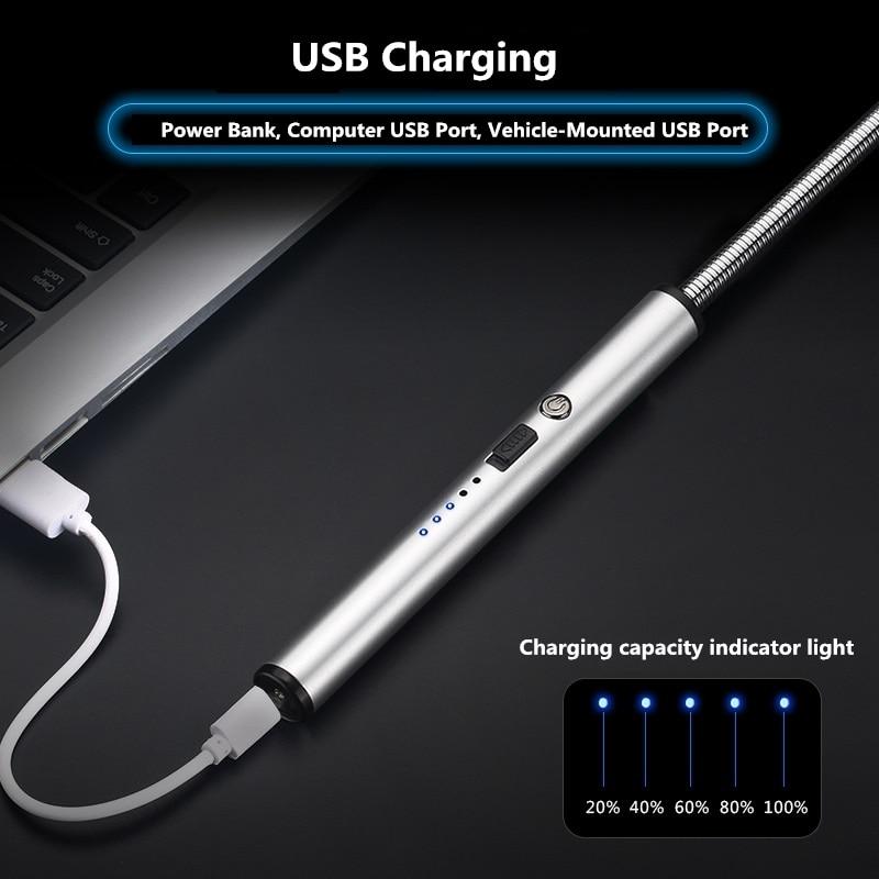 Briquet Usb Électrique Flexible