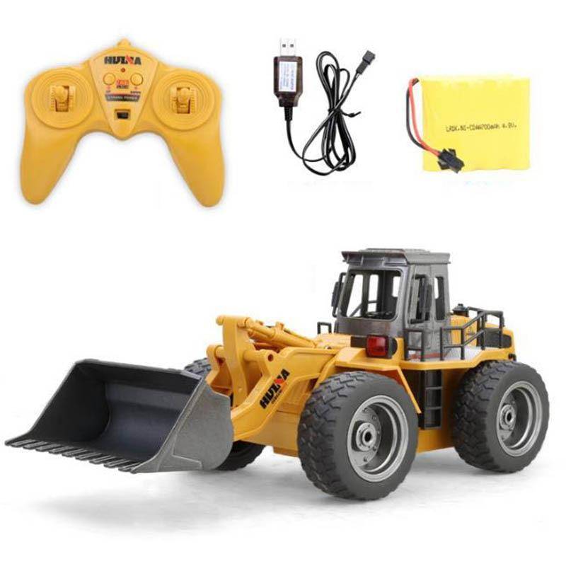 1/18 Rc Bulldozer En Métal Rc