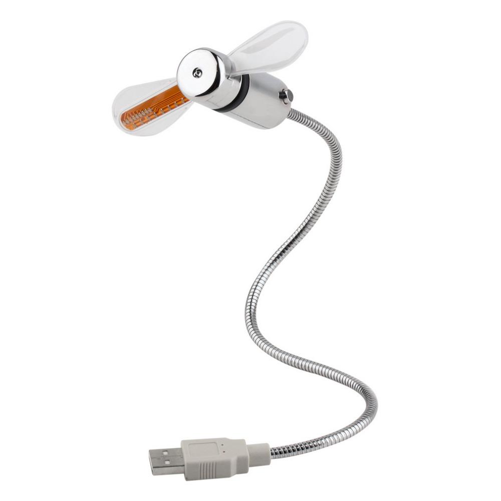 Mini Ventilateur Usb Avec Temps Led
