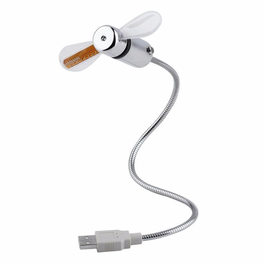 Mini Ventilateur Usb Avec Temps Led
