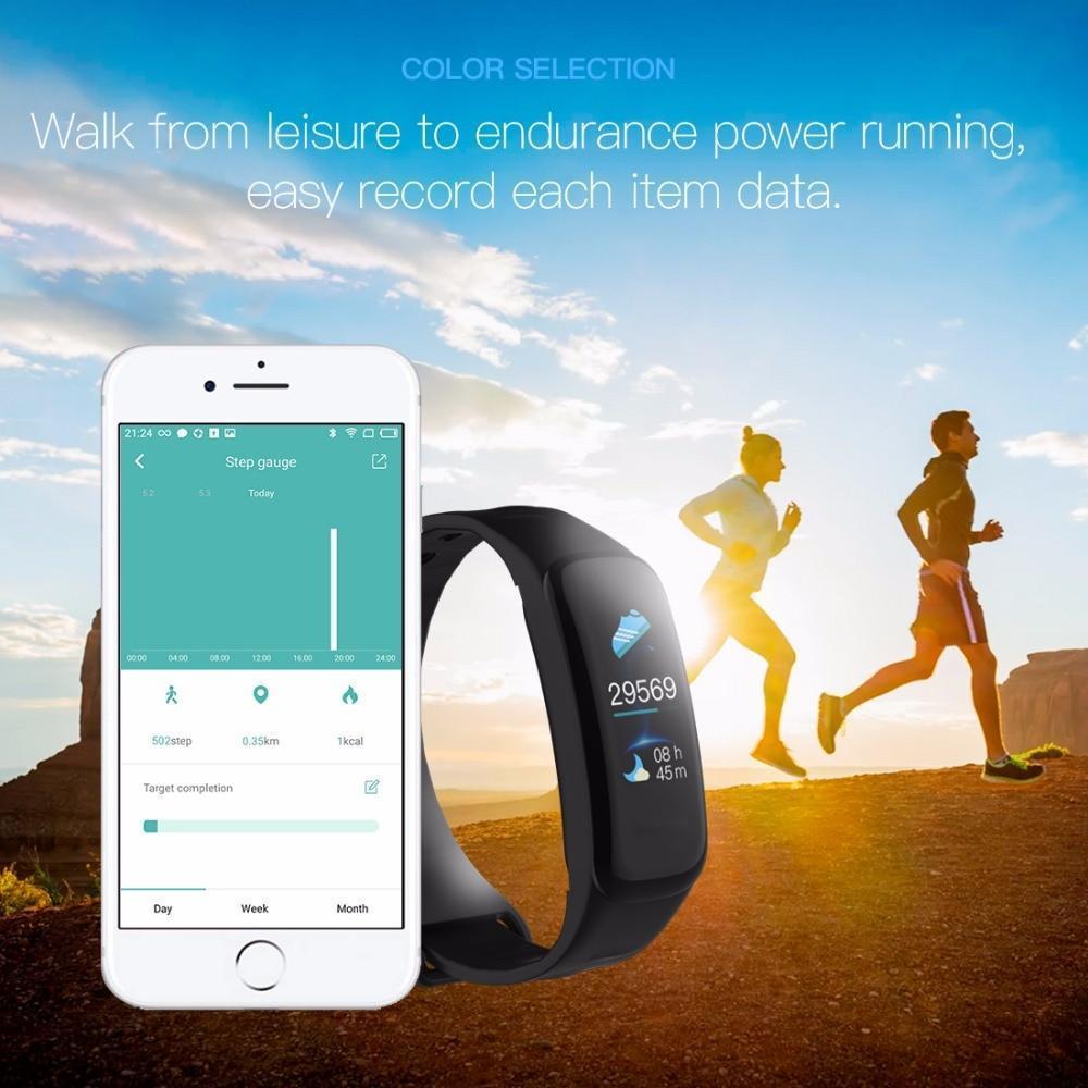 Fitness Tracker Étanche-Montre Intelligente-Bracelet Intelligent