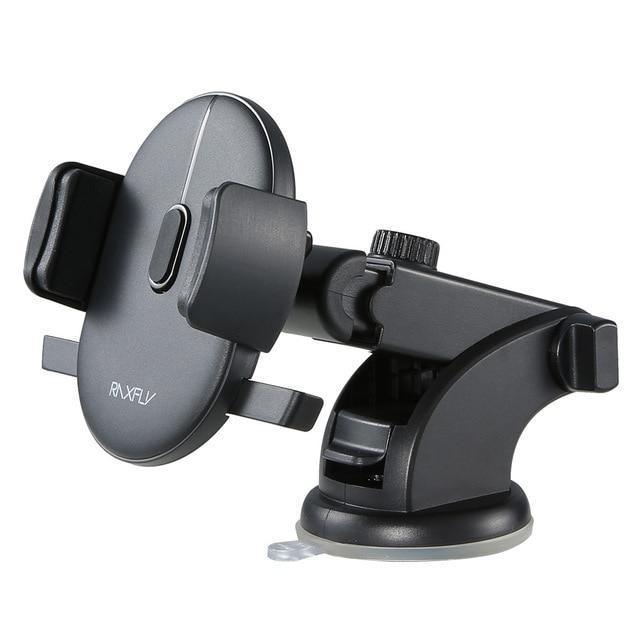 Support De Téléphone Pour Pare-Brise À Verrouillage Automatique, Ajustement Universel