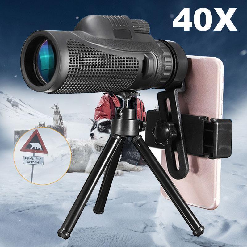 Télescope Monoculaire À Lentille De Caméra Mobile 40X60 High Power