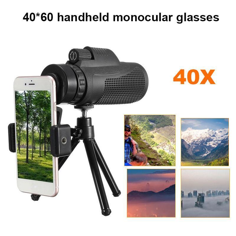 Télescope Monoculaire À Lentille De Caméra Mobile 40X60 High Power