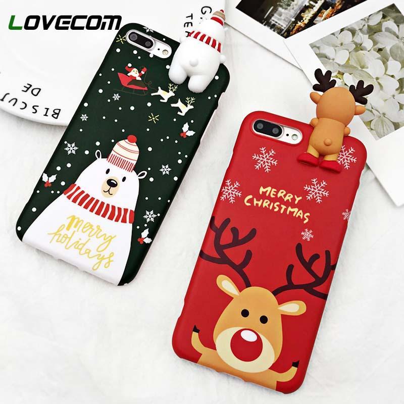 Etui De Téléphone De Noël Pour Iphone