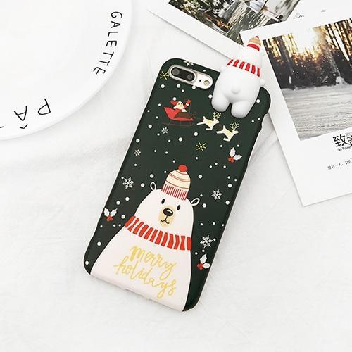 Etui De Téléphone De Noël Pour Iphone