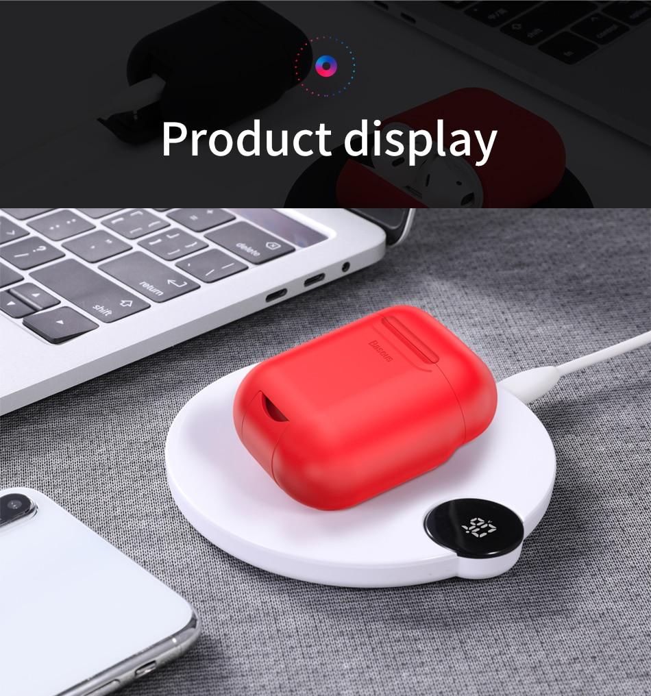 Étui De Chargement Sans Fil Airpods