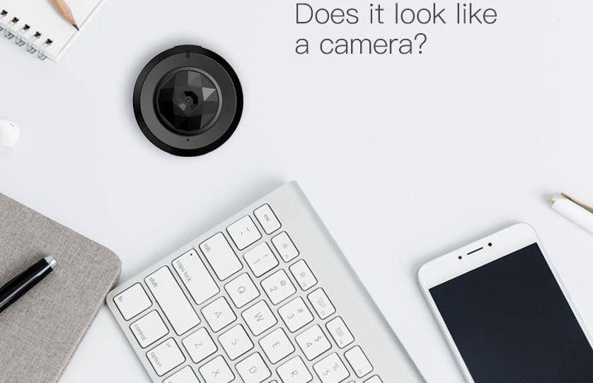 Mini Appareil Photo Wifi Magnétique Avec App App À Smartphone Et Vision De Nuit