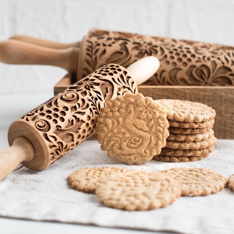 Rouleau À Pâtisserie De Noël