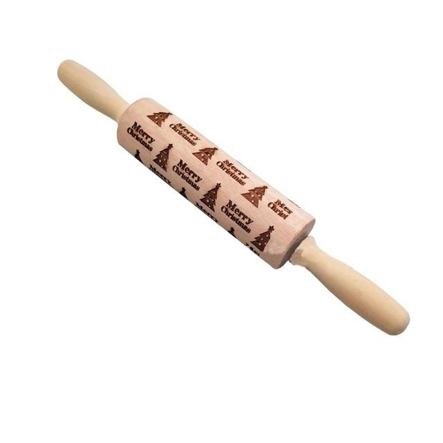 Rouleau À Pâtisserie De Noël