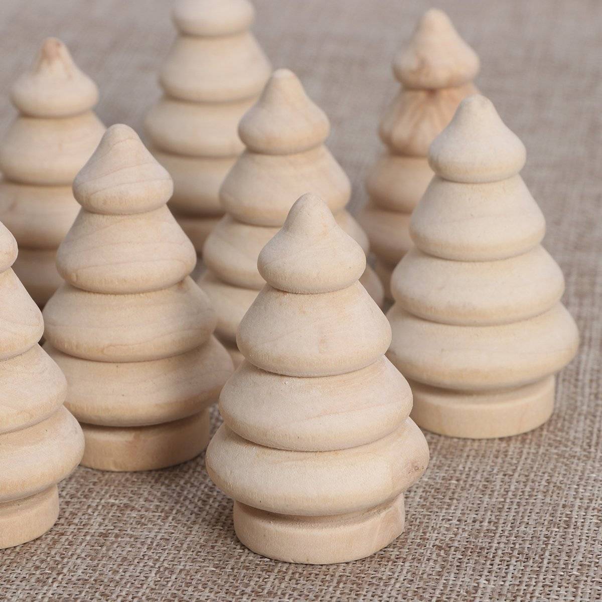 Arbre De Noël En Bois Diy 10Pcs